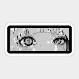 Manga anime lover face Sticker